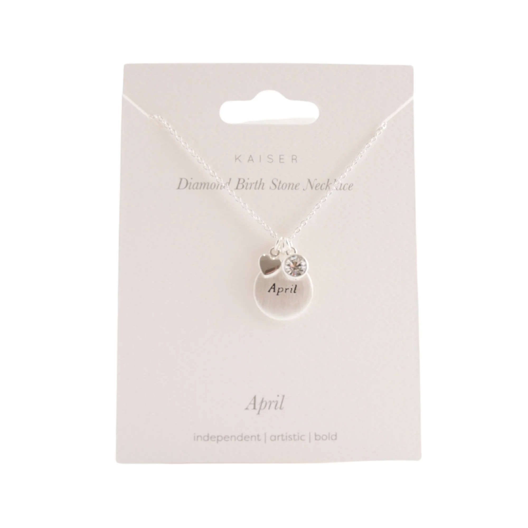 Birth Month Necklace - APRIL
