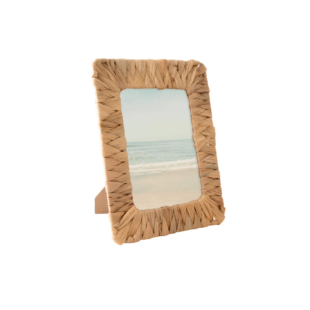 Coastal Tones Collection Raffia Photo Frame - NATURAL - Image 3