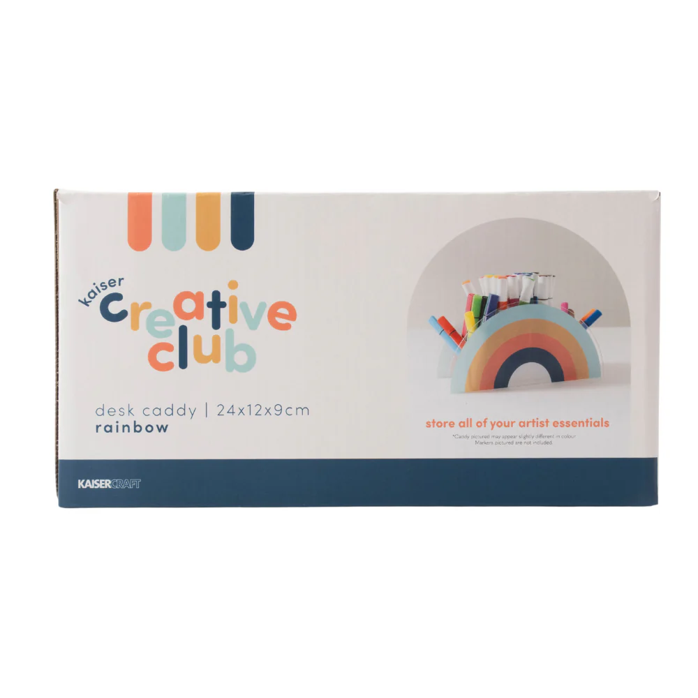 Kaiser Creative Club - Kids Desk Caddy - RAINBOW - Image 3