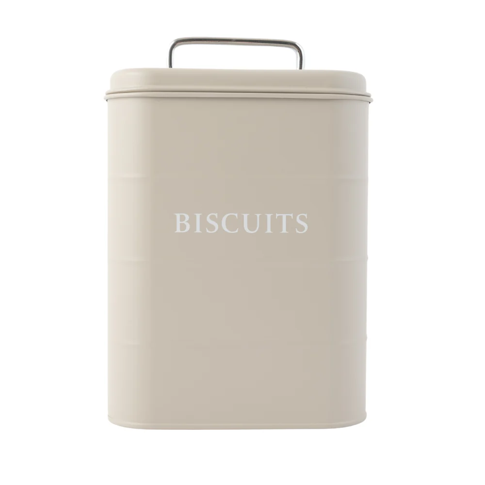 K&Co. Blossom series Biscuit Tin - TAUPE