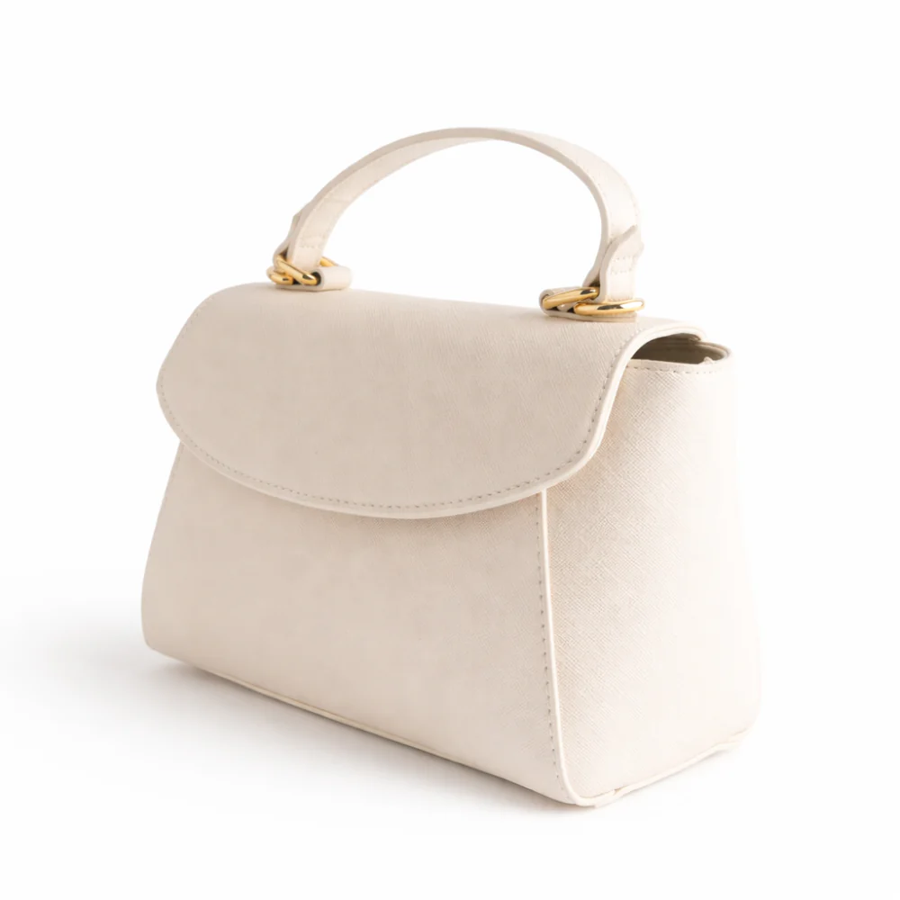 K&Co. Journey Collection Handle Side Bag - BEIGE - Image 3