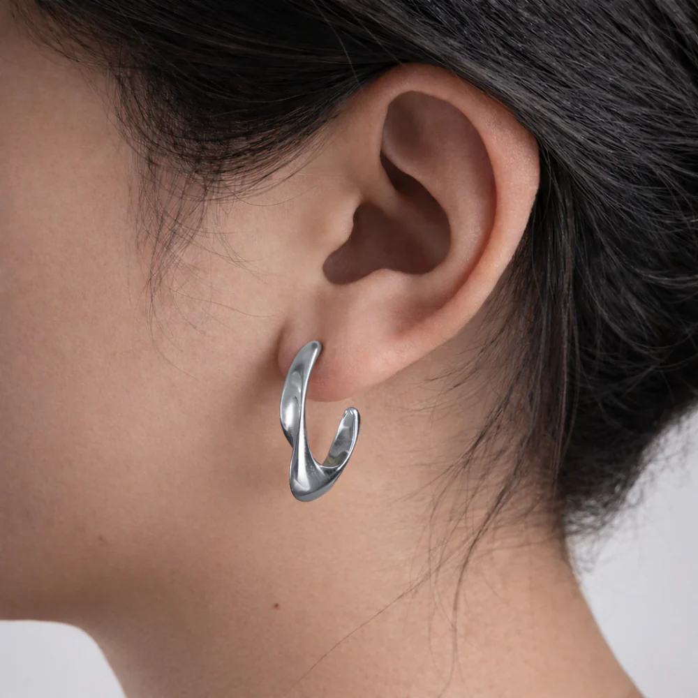 K&Co. Signature Jewellery Quinnie Earrings - SILVER - Image 2