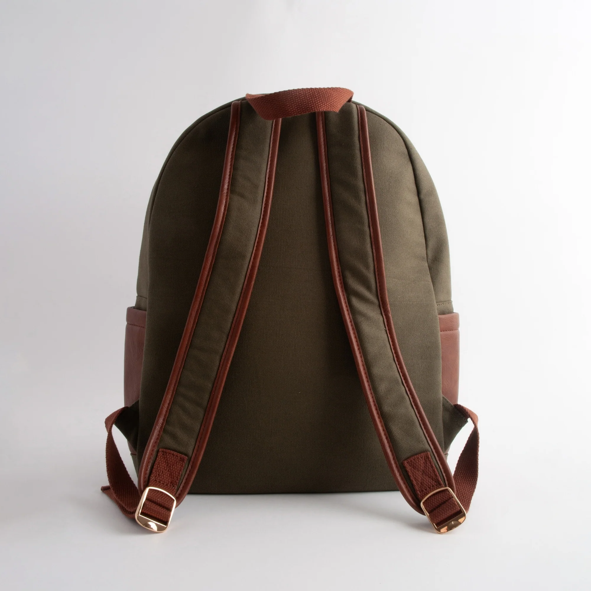 Kaiser Canvas Backpack - KHAKI - Image 3