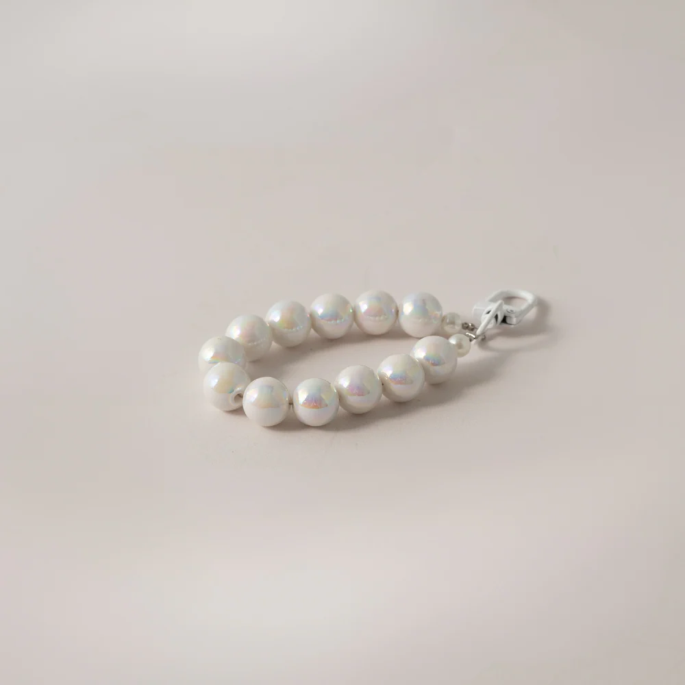 Keychain Pearl - WHITE - Image 2