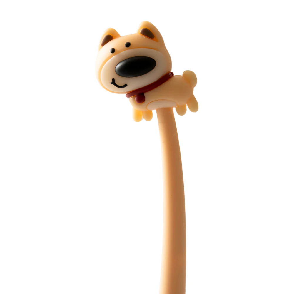 Kaiser Creative Club - Kids Novelty Pen - BENDY DOG BROWN - Image 2