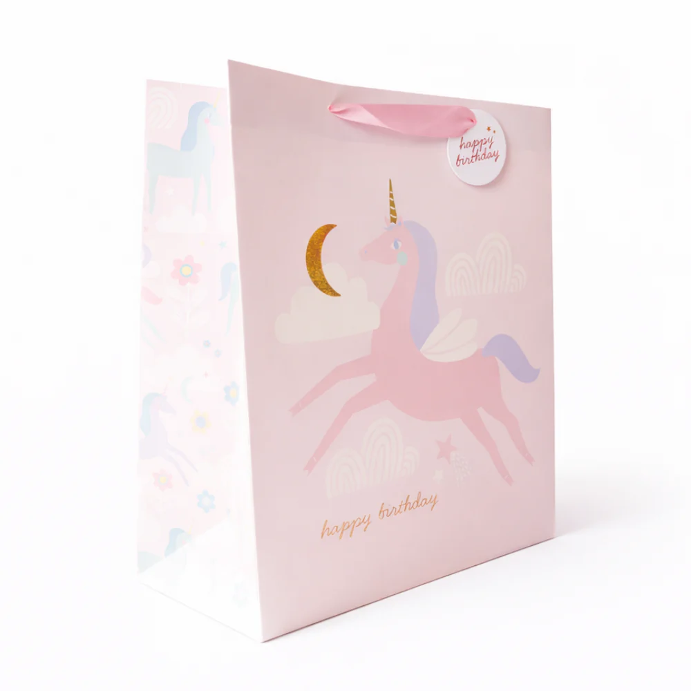 Large Gift Bag - UNICORN LEAP - Image 2