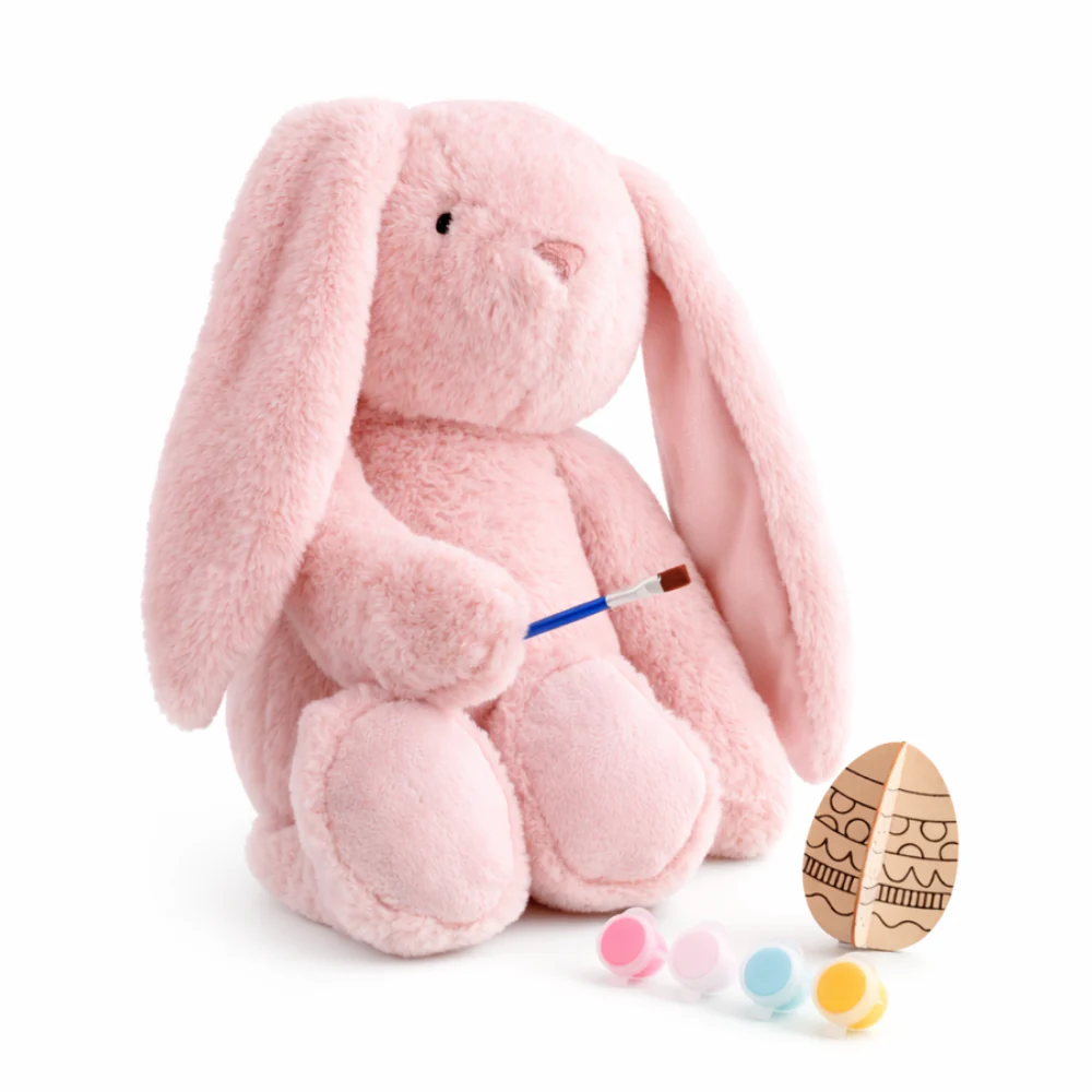 Kids Easter Plush Bunny Extra Large - Pink - Image 2