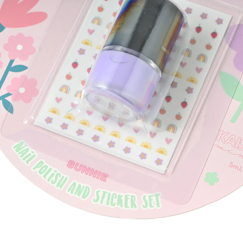 Sunnie Series Nail Polish & Sticker Set - BLOOM - Image 2
